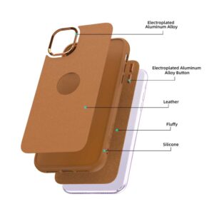 iPhone 11 Logo View Leather Case